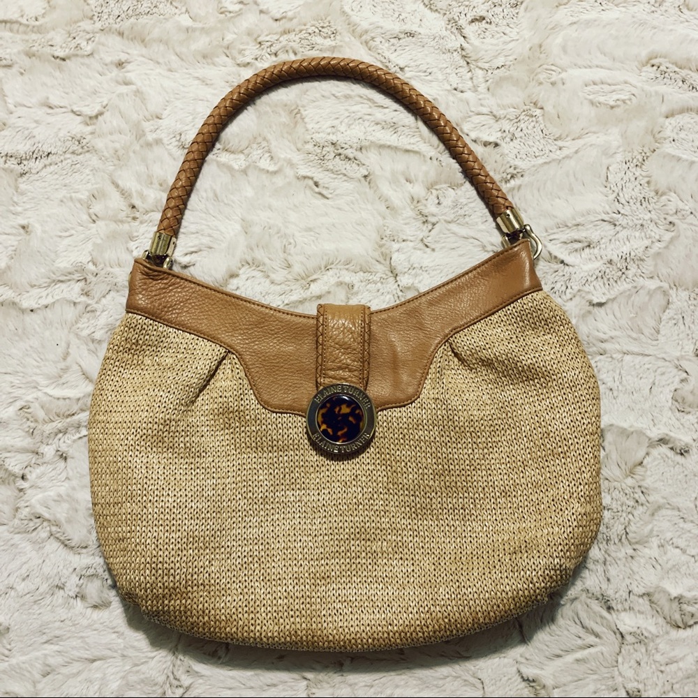 Elaine Turner 🌵 Woven Straw Purse